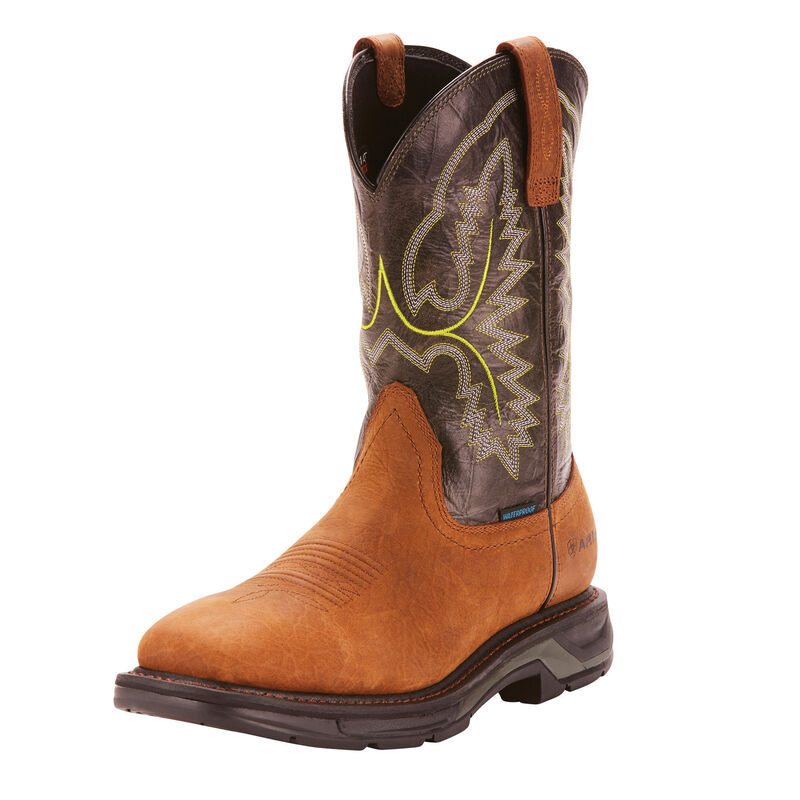 Ariat Arbeitsschuhe Herren - Workhog Xt Waterproof Braun ( PKWXM-3579 )